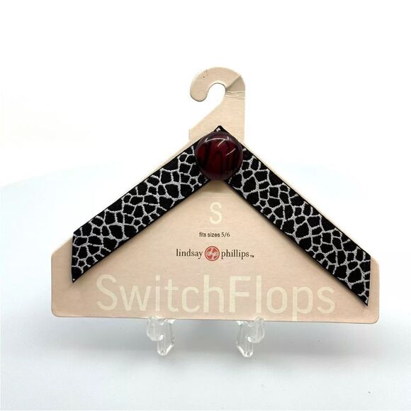 NWT‎ Lindsay Phillips Animal Print Switchflops Switches - Picture 1 of 3